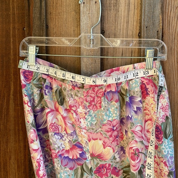 Vintage culottes Floral - Picture 6 of 8